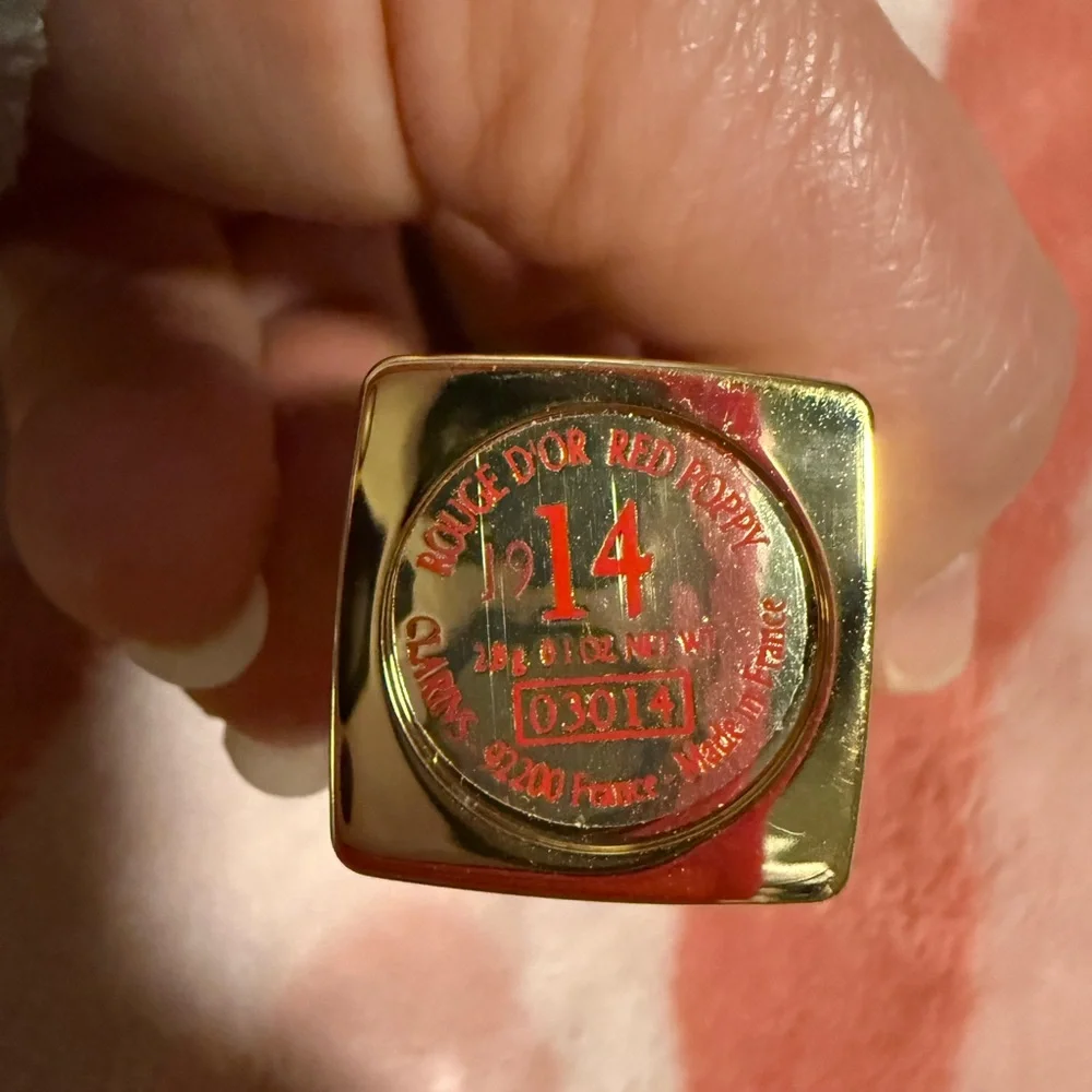Clarins Rouge Éclat Lipstick in Red Poppy #14